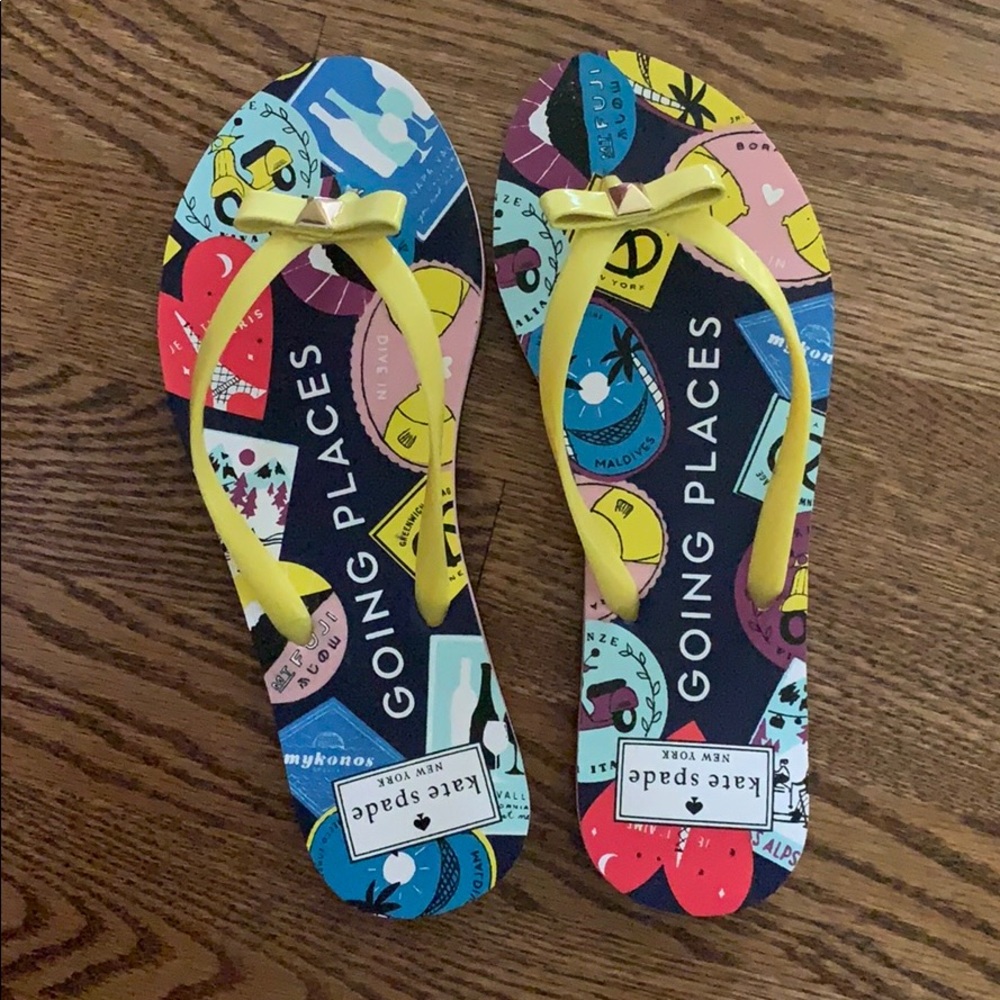 Kate Spade flip-flops